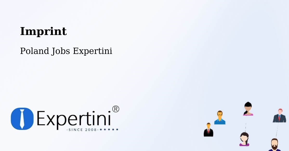 Imprint – Dobrzany - Poland Jobs Expertini